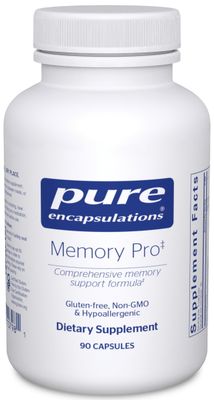 Pure Encapsulations Memory Pro | Comprehensive Memory Support Formula | 90 Capsules
