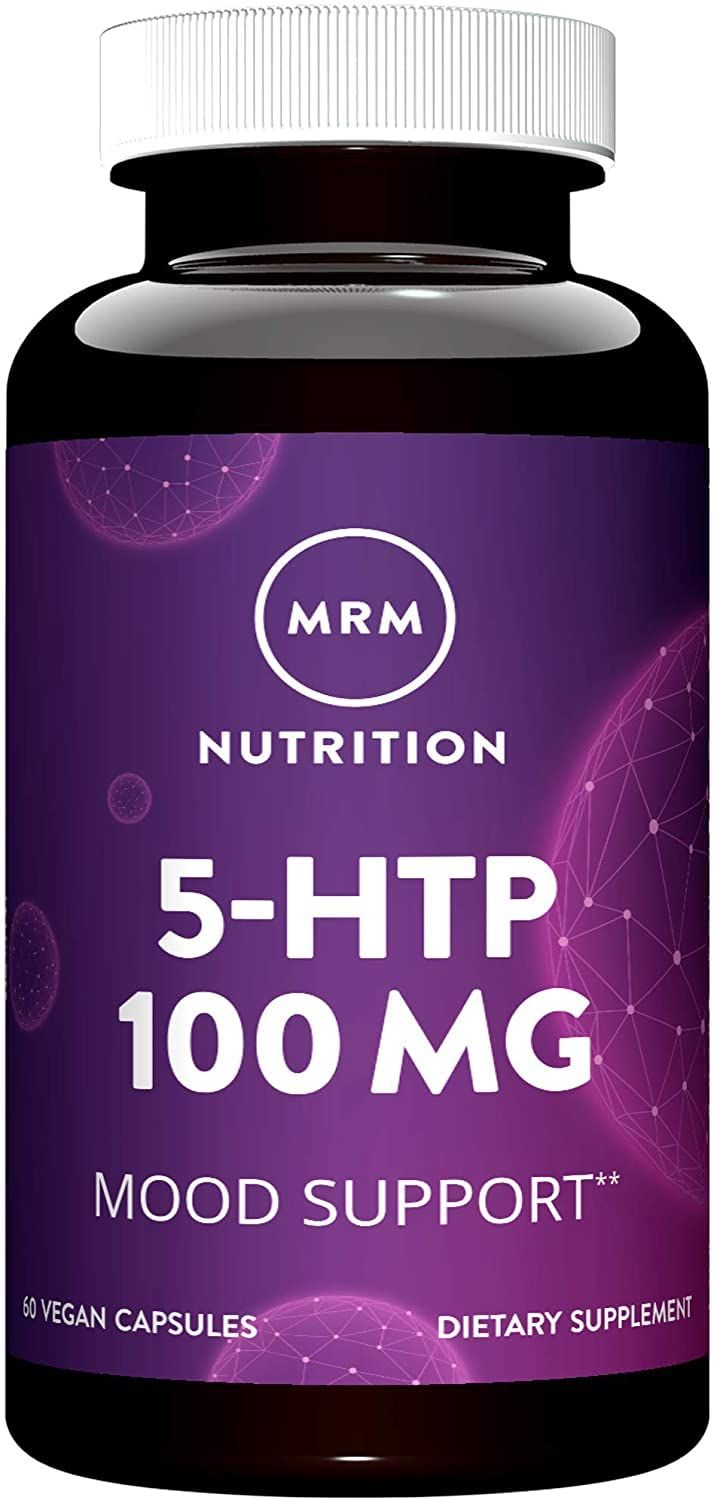 MRM - 5-HTP 100mg (Griffonia Bean Extract) Purity Assured by HPLC 60 Vcaps