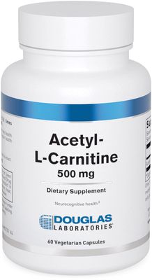 Douglas Laboratories Acetyl L-Carnitine 500 mg | Supports Brain and Nerve Function During The Normal Aging Process* | 60 Capsules
