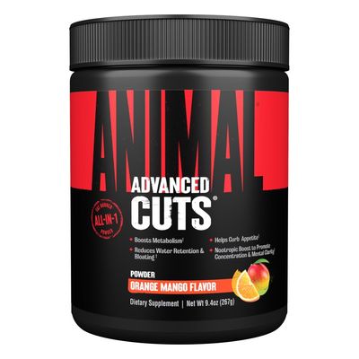 Animal Cuts Thermogenic Fat Burner Powder - Weight Loss for Women and Men for Metabolism, Energy, Focus, and Nootropic Brain Support with Ketones Appetite Suppressant - Orange Mango Flavor