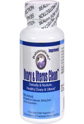 Balanceuticals Ovary &amp; Uterus Clean, 500 mg Dietary Supplement Capsules, 60-Count Bottle