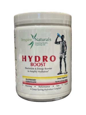 HydroBoost Electrolytes Powder 30 Servings - Hydration Powder and Energy Booster - Non GMO Electrolyte Drink Mix - Raspberry Lemonade Electrolyte Powder