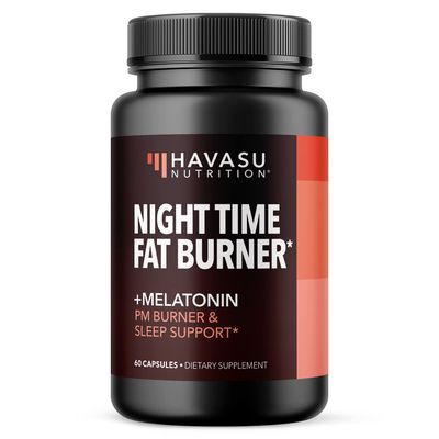 Night Time Fat Burner for Men and Women - Appetite Suppressant for Weight Loss with Melatonin for Sleep Support - Weight Loss Supplement and Metabolism Booster - 2 Month Supply Weight Loss Pills