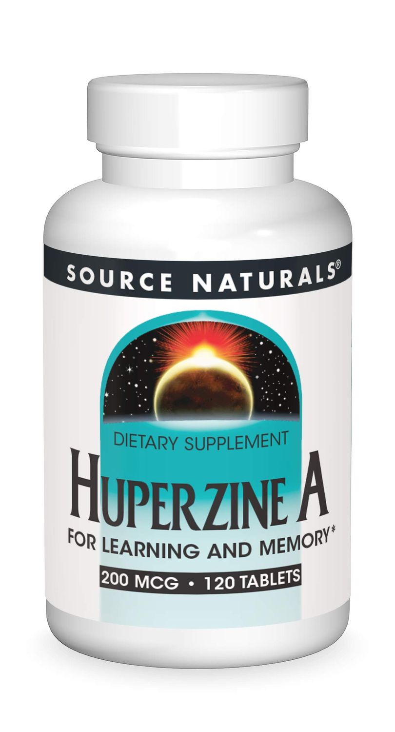 Source Naturals Huperzine A, for Learning &amp; Memory* 200 mcg - 120 Tablets