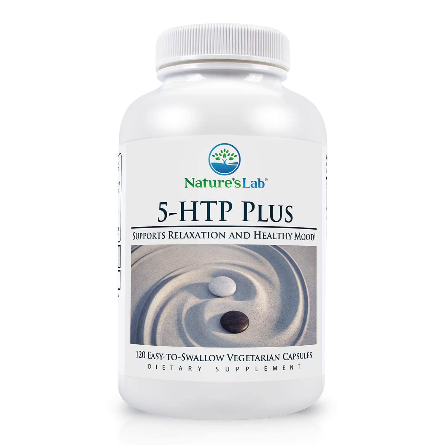 Nature&#39;s Lab 5-HTP Plus 200mg - Supports Relaxation and Healthy Mood* - 120 Capsules