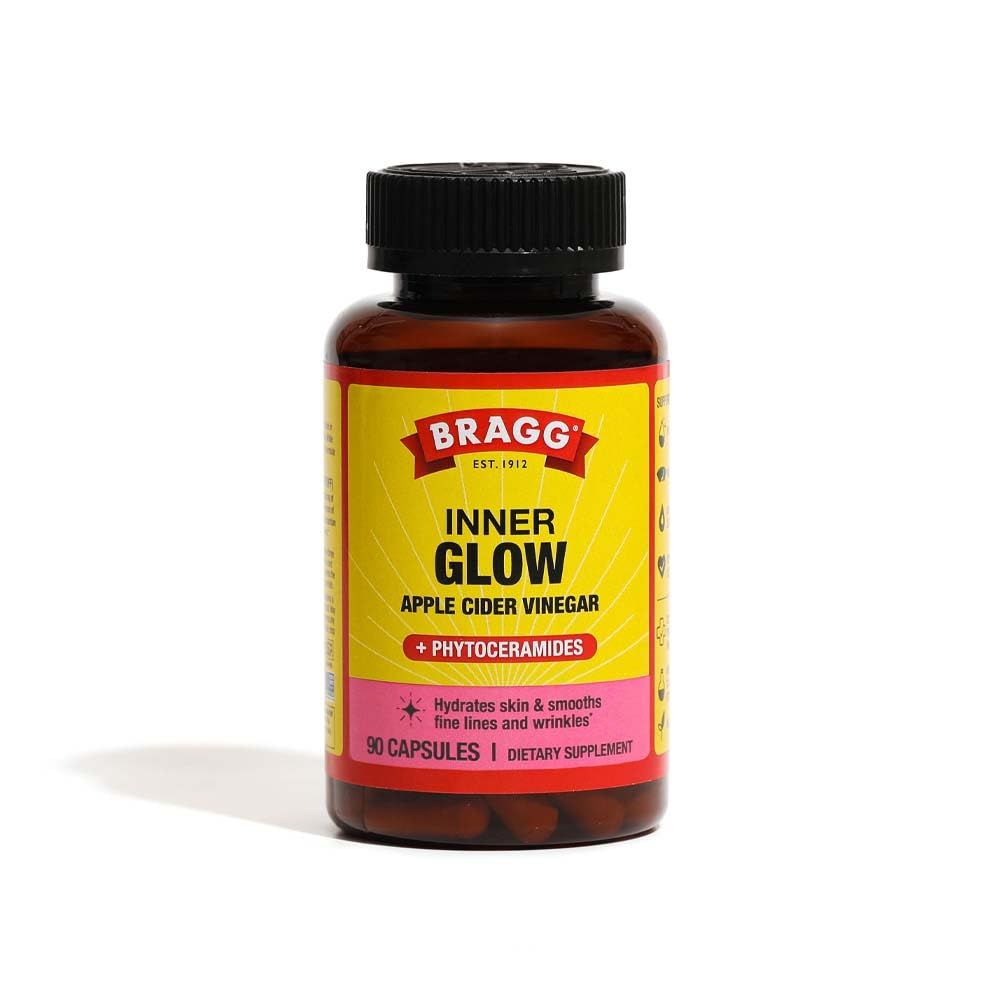 Bragg Renew Apple Cider Vinegar Capsules with Phytoceramides - 90 Capsules - Maintains Healthy Skin and Promotes Hydration