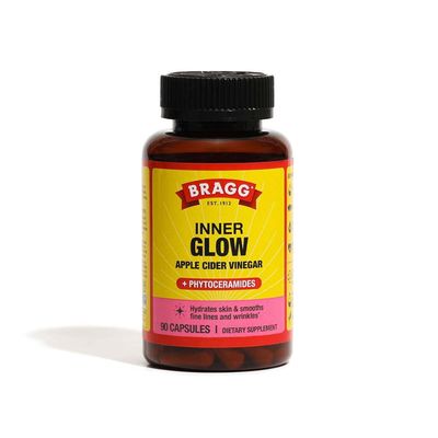 Bragg Renew Apple Cider Vinegar Capsules with Phytoceramides - 90 Capsules - Maintains Healthy Skin and Promotes Hydration