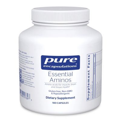 Pure Encapsulations Essential Amino Acids - Muscle Recovery Support &amp; Health* - with Leucine, Threonine &amp; Tryptophan - 180 Capsules