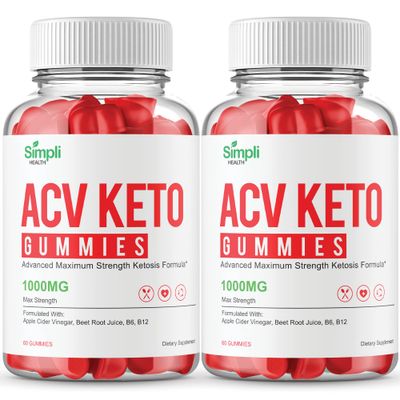 IDEAL PERFORMANCE (2 Pack) ACV Keto Gummies Simpli Health (120 Gummies)