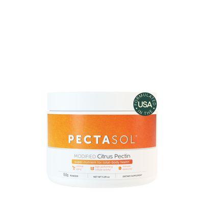 PectaSol Modified Citrus Pectin - 150g Powder - Total-Body Health Supplement to Support The Heart, Immune System, Inflammation Response & Healthy Aging + Maintain Healthy Galectin-3 Levels