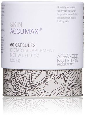 Advanced Nutrition Programme Skin Accumax Supplement distributed by jane iredale, 30-day supply