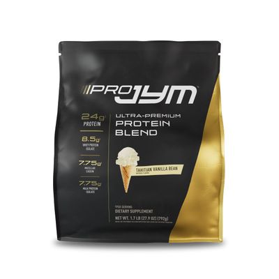 JYM Supplement Science Pro JYM Tahitian Vanilla Protein Powder - Whey Protein Isolates, Casein, &amp; Milk Protein, Lean Muscle Building for Men &amp; Women, 22 Servings