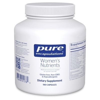 Pure Encapsulations Women&#39;s Nutrients - Multivitamin for Women Over 40 to Support Urinary Tract Health, Breast Cell Health &amp; Eye Integrity* - with Vitamin C, Vitamin E &amp; Vitamin A - 180 Capsules