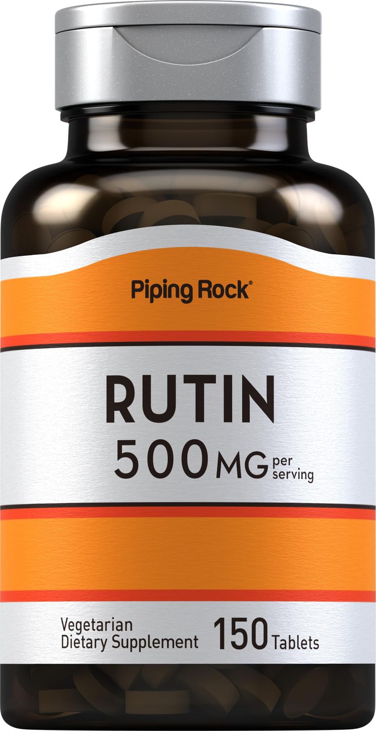 Piping Rock Rutin Supplement | 500mg | 150 Tablets | Vegetarian, Non-GMO, Gluten Free