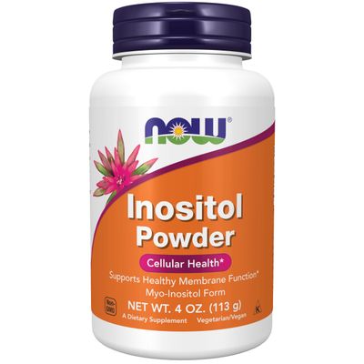 NOW Foods Supplements, Inositol Powder, Neurotransmitter Signaling*, Cellular Health*, 4-Ounce
