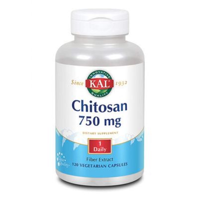 KAL Chitosan Tablets, 750 mg, 120 Count