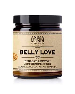 Anima Mundi Belly Love Powder - Supplement for Bloating Relief - Digestive Aid Powder Supplement with Cranberry Juice Extract and Ginger - De-Bloat Powder for Women (4.5oz / 128g)
