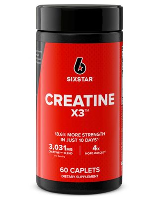 Six Star Creatine Pills, X3 (60 Caplets) - Creatine for Women &amp; Men - Creatine Capsules Support Muscle Strength - Pre &amp; Post Workout Creatine Supplement for Muscle Recovery &amp; Building - 20 Servings
