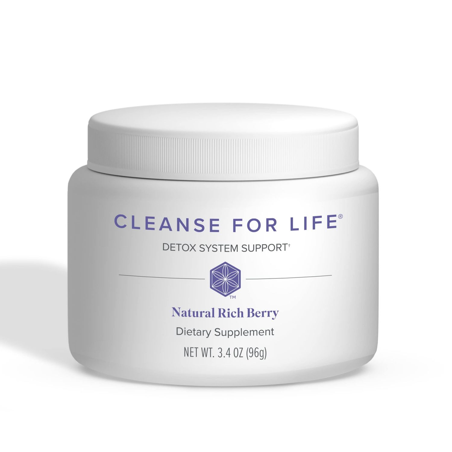 Isagenix Cleanse for Life - Powder Supplement for Cleanse Drink with No Laxatives or Diuretics - Support Metabolism with Vitamin B12 &amp; Niacin - Natural Rich Berry -3.4 Oz (16 Servings)
