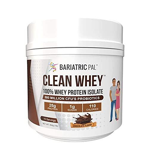 BariatricPal Clean Whey Protein (25g) with Probiotics - Chocolate &amp; Vanilla Variety Pack