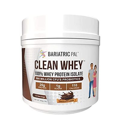 BariatricPal Clean Whey Protein (25g) with Probiotics - Chocolate &amp; Vanilla Variety Pack