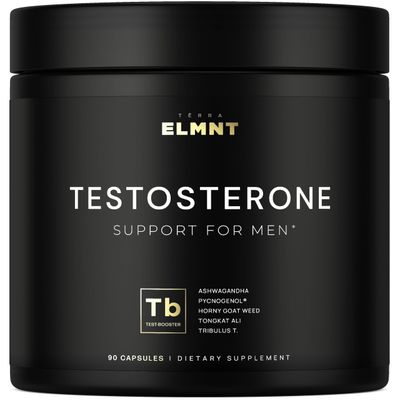 21,800mg Testosterone Booster for Men 8X Strength w. Ashwagandha, Tongkat Ali, Pycnogenol, Tribulus - Total T Male Enhancing Test Libido Booster + Muscle Builder Growth Testosterone Supplement for Men