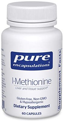 Pure Encapsulations L-Methionine | Glutathione and Amino Acid Supplement for Joints, Liver and Pancreas Support, Antioxidants, and Nervous System* | 60 Capsules