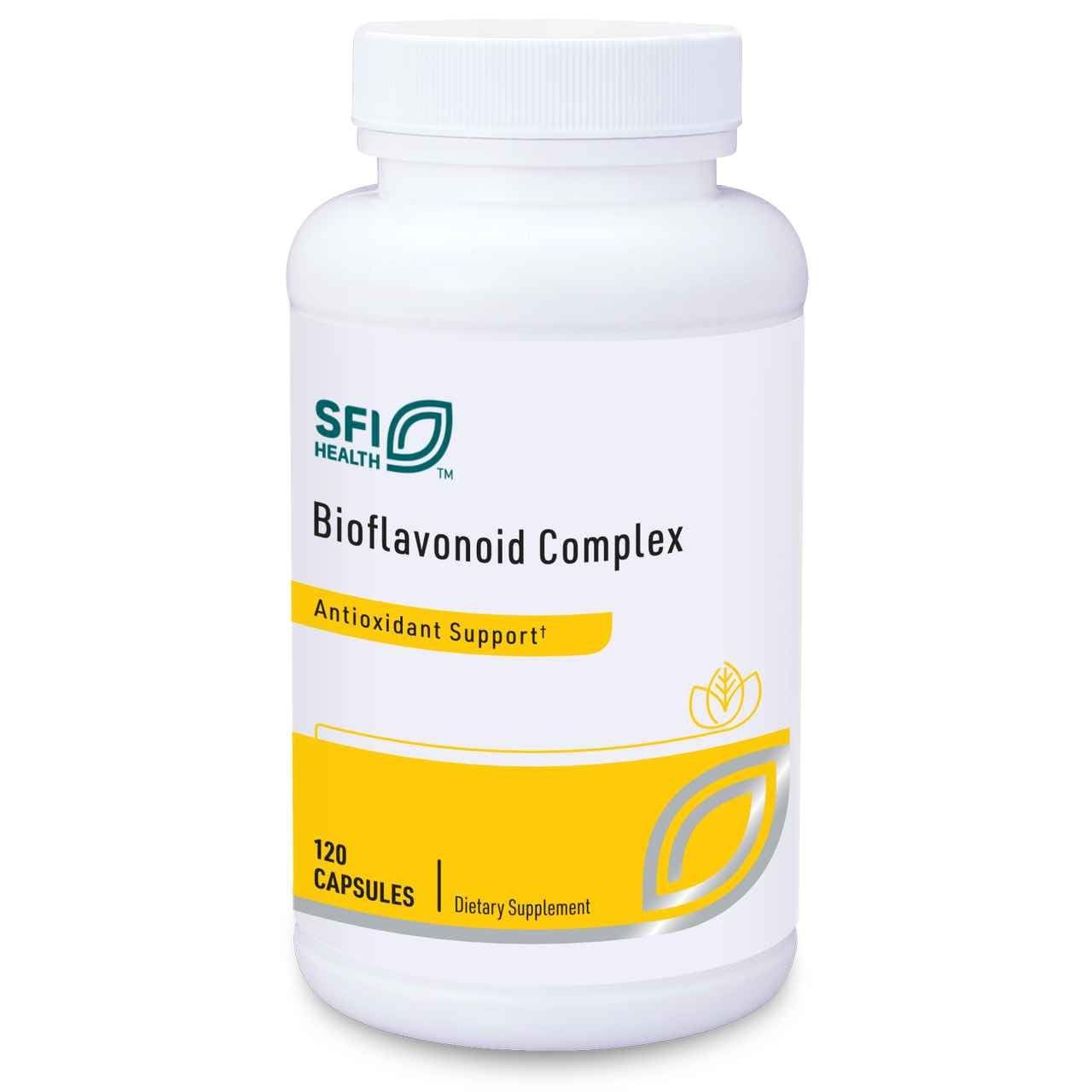 Klaire Labs Bioflavonoid Complex - Immune, Cardiovascular &amp; Antioxidant Support Supplement with Citrus Bioflavonoids, Quercetin &amp; Rutin (120 Capsules)