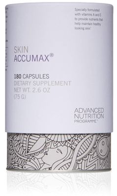 Advanced Nutrition Programme Skin Accumax Supplement distributed by jane iredale, 90-day supply