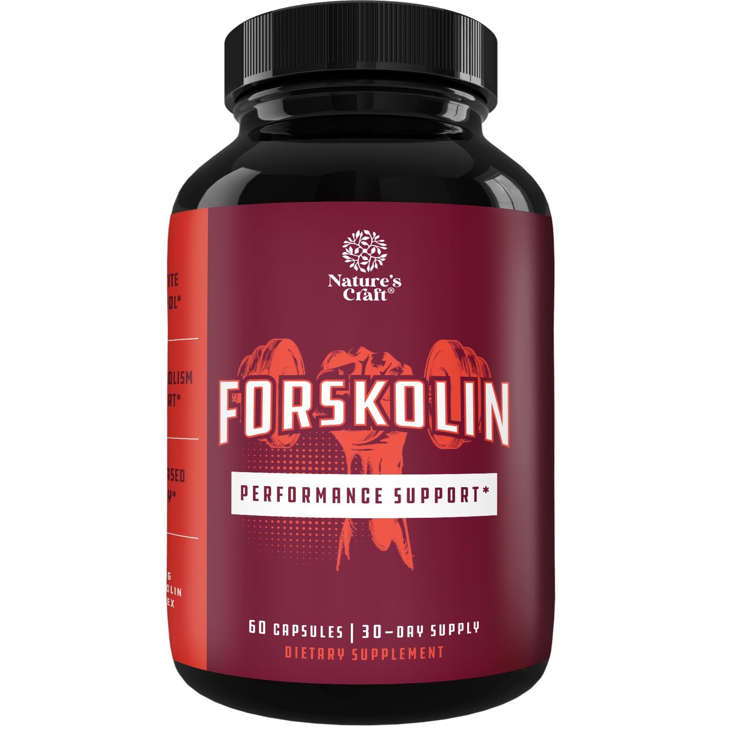 Pure Forskolin Extract for Weight Loss Supplement Powerful Antioxidant - Maximum Strength Belly Buster Healthy Weight Management Get Lean and Trim for Men and Women