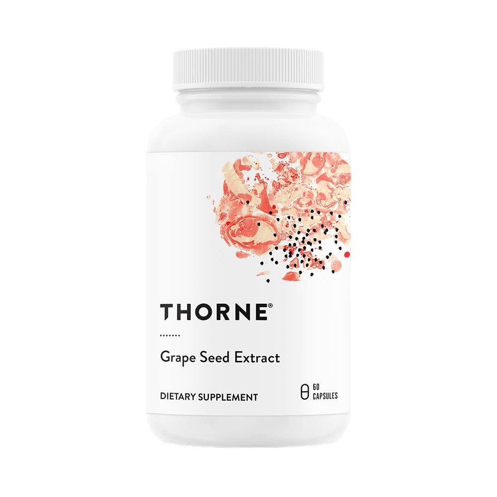 THORNE Grape Seed Extract (Formerly O.P.C.-100) - Grape Seed Phytosome for Antioxidant Support - 60 Capsules