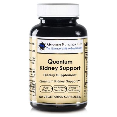 Quantum Nutrition Labs Kidney Support - Kidney Health Supplement, Kidney Support Supplement, Kidney Vitamins for Men and Women with Cranberry, Rhodiola Rosea, and Parsley - 60 Vegetarian Capsules