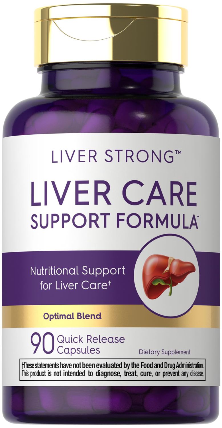 Carlyle Liver Support Supplement | 90 Capsules | with Milk Thistle, Dandelion Root &amp; Artichoke Leaf Extract | Optimal Blend | Non-GMO &amp; Gluten Free