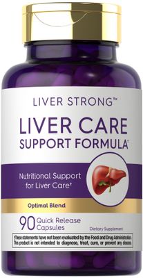 Carlyle Liver Support Supplement | 90 Capsules | with Milk Thistle, Dandelion Root &amp; Artichoke Leaf Extract | Optimal Blend | Non-GMO &amp; Gluten Free