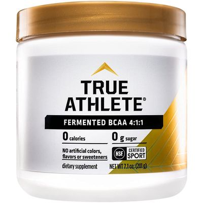 True Athlete BCAA 4:1:1-4gm L-Leucine, 1gm L-Isoleucine &amp; 1gm L-Valine per Serving (6.35 Ounces Powder)