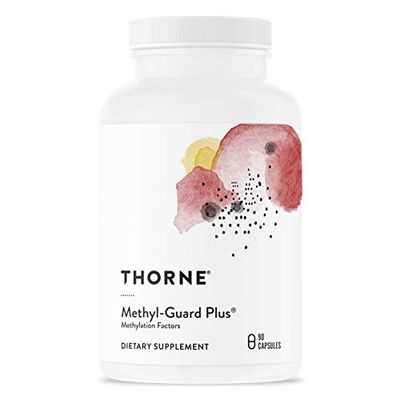 THORNE Methyl-Guard Plus - Active folate (5-MTHF) with Vitamins B2, B6, and B12 - Supports methylation and Healthy Level of homocysteine - Gluten-Free, Dairy-Free, Soy-Free - 90 Capsules