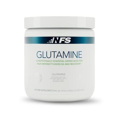 NF Sports Glutamine Protein Powder with Amino Energy, Unflavored Protein Powder for Muscle Recovery, Sports Drink Powder, Supports Immunity, Helps Gain Focus, Dietary Supplement(300g, 60 Servings)