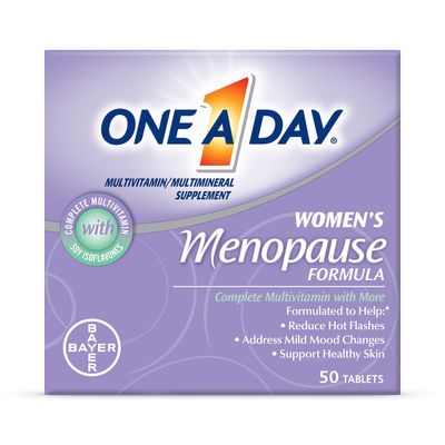 One A Day Women&#39;s Menopause Multivitamin with Vitamin A, Vitamin C, Vitamin D, Vitamin E and Zinc for Immune Health Support, Tablet