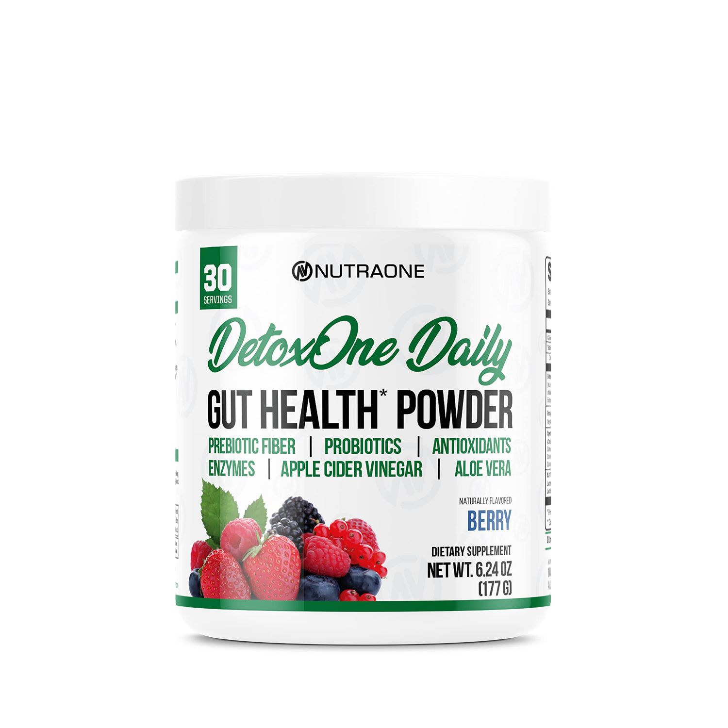 DetoxOne Daily Gut Health Powder for Weight Loss | Daily Detox Cleanse Supports Normal/Health Digestive Function*| Promotes Detoxification*, Boost Energy &amp; Improves Nutrient Absorption*