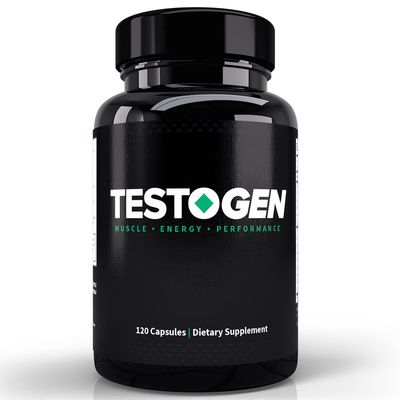 TestoGen Booster for Men - Natural Male Vitality Supplement to Combat Low Energy Levels, Fight Fatigue, Support Weight Control, Muscle Growth &amp; Focus - 3-Month Supply