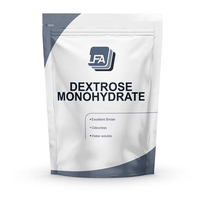 Dextrose Monohydrate Powder - 1 kg (2.2 lb) - Food Grade Sweetener - Post Workout Supplement Ingredient - Tablet Press Machine Excipient Sugar