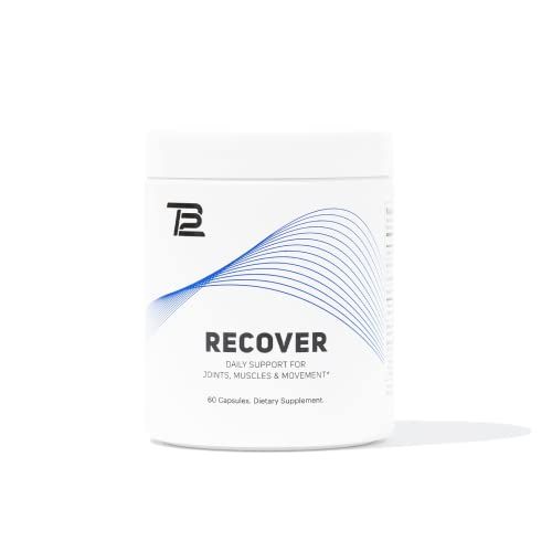 TB12 Recover - Premium Natural Recovery Supplement with Tart Cherry, Egg Membrane, Curcumin, and Boswellia to Support Muscle Recovery, Joint Mobility, and a Healthy Inflammatory Response