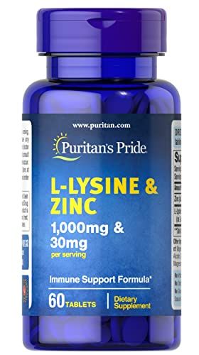 Puritan&#39;s Pride L-Lysine and Zinc