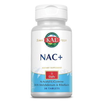 Kal 600 Mg N-acetyl Cysteine Plus Tablets, 30 Count