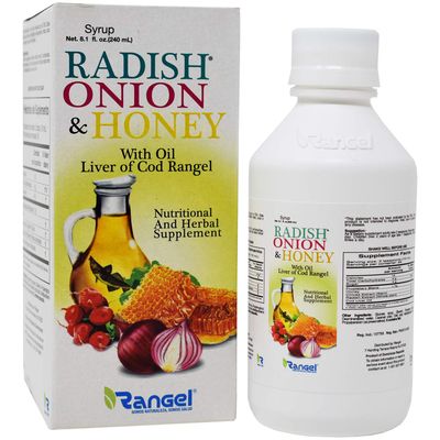 Jarabe Rabano y Cebolla, Onion and Honey