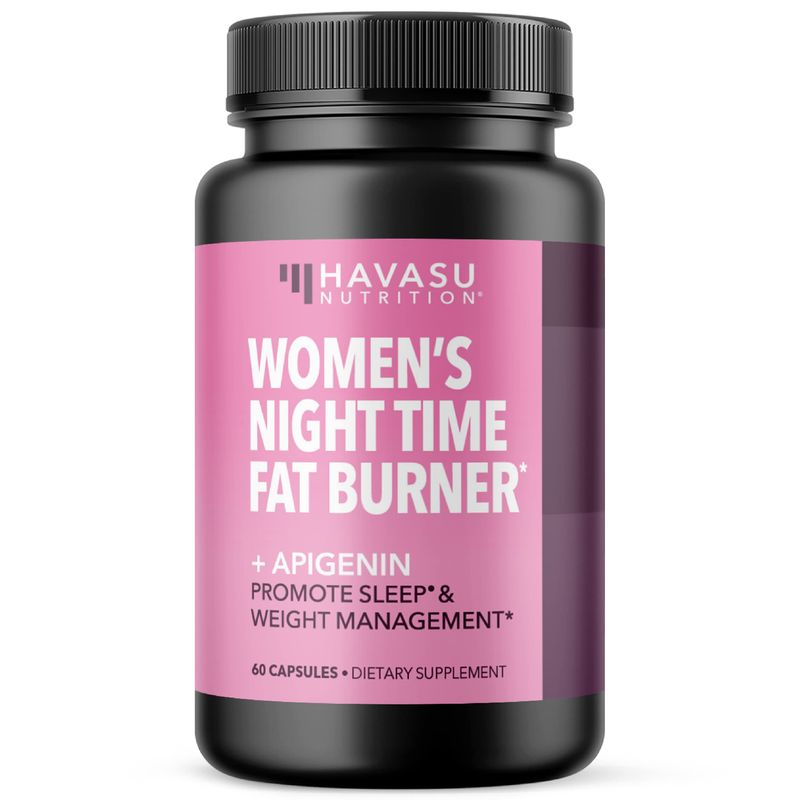 Night Time Fat Burner for Women - Weight Loss and Sleep Support Blend With Vitamin D - Metabolism Booster and Appetite Suppressant for Weight Loss - 2 Month Supply Weight Loss Pills for Women