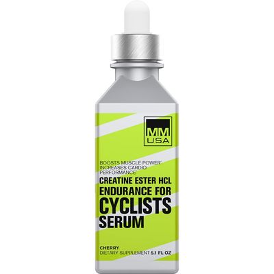 MMUSA Cyclist-Optimized Creatine Serum. Amplifies Cycling Sports Performance, Boosts Nitric Oxide Levels, Stamina, Energy, Endurance &amp; Focus. Fights Fatigue &amp; Lactic Acid Build Up. Cherry, 5.1 Fl Oz