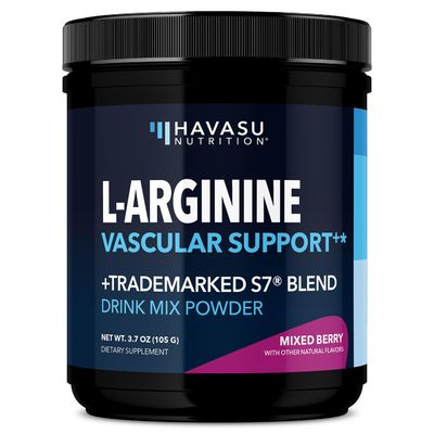 Pre Workout Powder - L Arginine Powder Nitric Oxide Supplement for Men and Women - Pre and Post Workout Support - L-Arginine L Citrulline and Beet Root Powder - Endurance and Performance - Mixed Berry