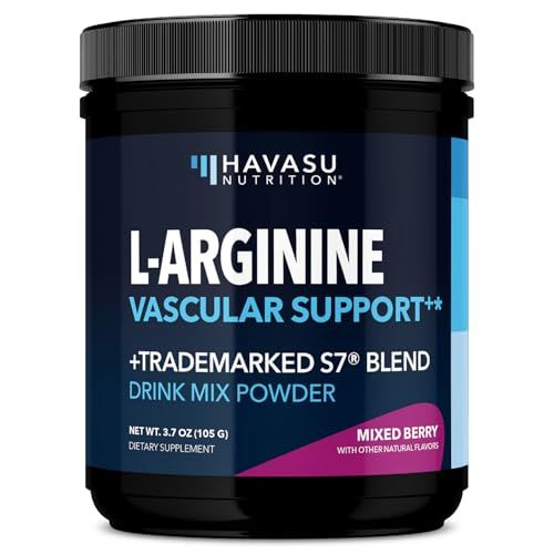 Pre Workout Powder - L Arginine Powder Nitric Oxide Supplement for Men and Women - Pre and Post Workout Support - L-Arginine L Citrulline and Beet Root Powder - Endurance and Performance - Mixed Berry