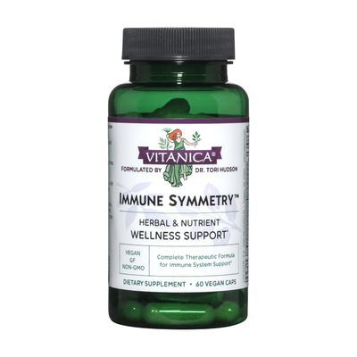 Vitanica Immune Symmetry, Immune Support, Vegan, 60 Capsules